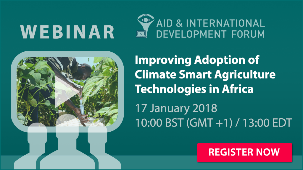 Webinar on Improving Adoption Of Climate Smart Agriculture Technologies In Africa